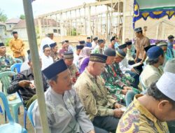 Satgas TMMD Penuhi Undangan Doa Bersama Warga yang Akan Naik Haji
