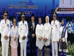 PJ Gubernur Maluku Resmi Melantik Tiga, Pj Bupati Kabupaten Buru, SBB dan Pj Walikota Ambon