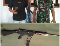 Binter Humanis, Anggota Denpom Masohi Terima Senpi Illegal