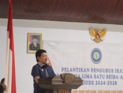 Sadali Apresiasi Pelantikan Pengurus Ikhlas Ambon Periode 2024-2028