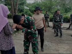 Penuh Haru, Seluruh Warga Desa Waeleman Lepas Kepergian Satgas TMMD Ke-120 Kodim 1506/Namlea