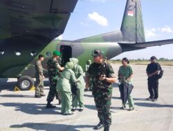 Pangdam XV/Patimura Bersama Ibu Ketua Persit KCK Daerah, Giat Kunker Ke Kodim 1511/Pulau Moa