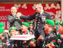 Hadiri HUT Bhayangkara Ke-78, Dandim : Bangun Sinergitas TNI-Polri Tanpa Batas