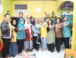 Ketua Tim Pengerak PKK Kota Ambon, Giat Kunker Di Posyandu Batu Merah