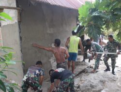 Semangat Kebersamaan Warnai Hari Pertama TMMD Kodim 1511/Pulau Moa
