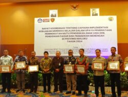 Rakor Capaian Implementasi Kebijakan Merdeka Belajar, Sadali Himbau Tingkatkan Kinerja SPM