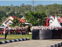 Rayakan HUT Ke-16, Pemkab MBD Gelar Upacara