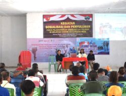 Tingkatkan Ekonomi Masyarakat, Satgas TMMD ke-121 Gelar Penyuluhan Kelautan dan Perikanan