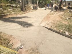 Kekompakan Satgas Dan Masyarakat, Tuntaskan Jalan Rabat Capai 100 Persen
