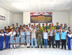 Satgas TMMD 121 Kodim 1511/Pulau Moa Berikan Sosialisasi Kesehatan