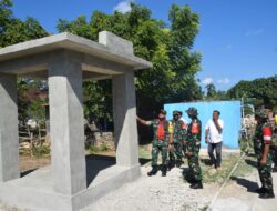 Tim Wasev MABES TNI AD, Tinjau Pelaksanaan TMMD ke-121 di Pulau Letti