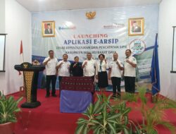 Wabup MBD, Buka Launching Aplikasi E-Arsip