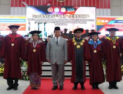 Menhan Prabowo Hadiri Wisuda 425 Mahasiswa Unhan RI : Perjalananmu Harus jadi Pengabdian