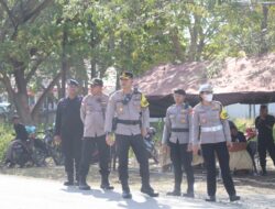 Kapolres MBD, Tinjau Lokasi Pendaftaran Calon Kepala Daerah