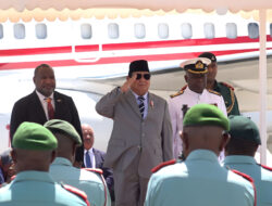 Menhan Prabowo Berkunjung ke Papua Nugini, Temui PM James Marape