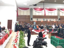 45 Anggota DPRD Pemprov Masa Jabatan 2024-2029 Resmi Di Lantik