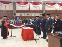Pimpinan DPRD Provinsi Maluku Periode 2024-2029 Ucapkan Sumpah Dan Janji