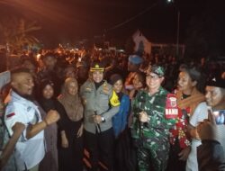 TNI dan Polri Sinergi Amankan Pleno Kecamatan Waelata Secara Kondusif Hingga Selesai
