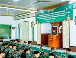 Kasdam Pattimura Ajak Prajurit Wujudkan Nilai Isra Mi’raj Dalam Pengabdian