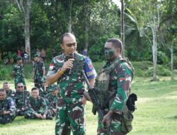 Pangdam Tutup Proglatsiapops, Personel Yonif/Banau Siap Jaga Perbatasan RI-PNG