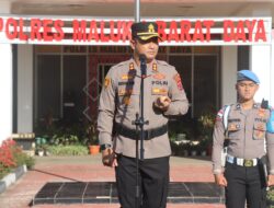 Pimpin Apel Pagi, Kapolres MBD Tekankan Disiplin Personel Dalam Pelaksanaan Tugas