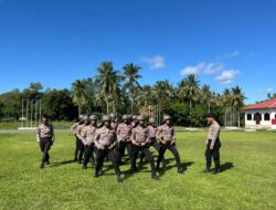 Sat Samapta Polres MBD Maksimalkan Ketrampilan Personel Melalui Latihan Dalmas