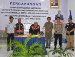 Canangan Zona Integritas WBK; Bupati Noach : Harus Melayani Dengan Tulus