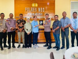 Kapolres MBD Tegaskan Komitmen Bersinergi Dengan KPU