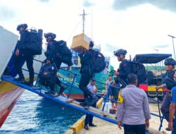 Polres Kirim Personel Gabungan Amankan Konflik Bebar Barat-Kumur; Bupati Serukan Pesan Damai