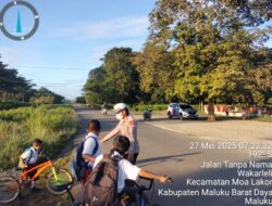 Satuan Lantas Polres MBD Minta Warga Patuhi Aturan Berlalu Lintas