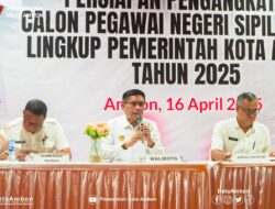 Ini Arahan Wali Kota Ambon untuk 941 CPNS Tahun 2024