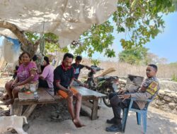 Bhabinkamtibmas Briptu Afandy Ajak Warga Desa Mahaleta Jaga Kamtibmas