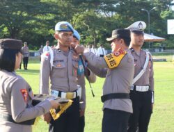 Kapolres MBD Pimpin Apel Gelar Pasukan, Dukung Operasi Kewilayahan Simpatik Salawaku 2025
