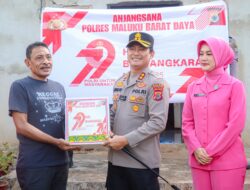 Kapolres MBD Pimpin Anjangsana Kunjungi Purnawirawan Polri Jelang Hari Bhayangkara ke- 79