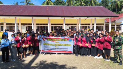 Satgas TMMD Kodim 1506/Namlea Sosialisasi Cegah Tangkal Radikalisme di SMKN 3 Bursel