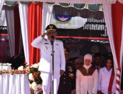 Bupati MBD Pimpin Peringatan HUT ke-80 RI
