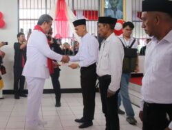 Gubernur HL Serahkan Remisi Kemerdekaan RI ke-80