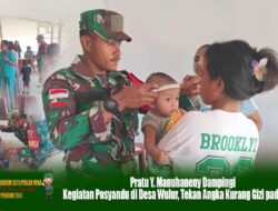 Babinsa Desa Wulur Lakukan Pendampingi Kegiatan Posyandu, Tekan Angka Kurangi Gizi Balita
