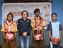 Jelang HUT Ke-80, PMI MBD Gandeng SMAN 13 Gelar Berbagai Lomba