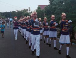Jemaat Tiakur Gelar Lomba Baris Indah Meriahkan HUT GPM ke-90