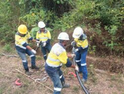 Perusahaan Tambang BKP-BTR Bangun Instalasi Air Bersih di Desa Ilwaki