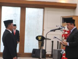 Gubernur Hadiri Pengukuhan Perwakilan BPKP Provinsi Maluku