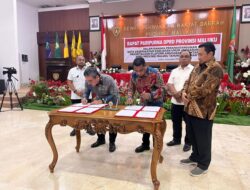 DPRD Maluku Setujui KUA-PPAS 2026