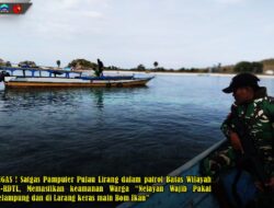 Satgas Pamputer TNI AD Patroli di Perairan Perbatasan RI-Timor Leste