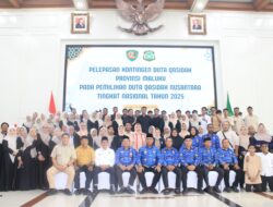 Wagub Lepas Kontingen Lasqi Maluku, Dorong Inovasi Musik Qasidah Dan Apresiasi Prestasi
