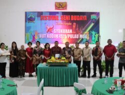 Syukuran HUT ke-5, Kodim 1511/P. Moa Perkuat Kebersamaan dengan Masyarakat