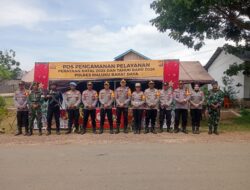 Kapolres Maluku Barat Daya Cek Pos Pengamanan Nataru