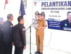 Wali Kota Ambon Lantik Pengurus LANN, Ajak Satukan Kekuatan Perangi Narkoba