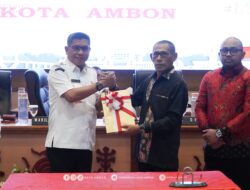 Pemkot dan DPRD Ambon Sepakati KUA–PPAS APBD 2026