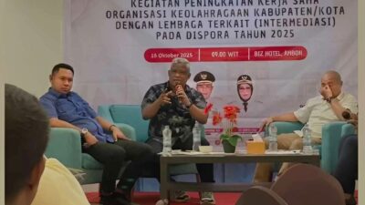 Pemkot Ambon Dorong Kolaborasi Lewat Intermediasi Keolahragaan 2025